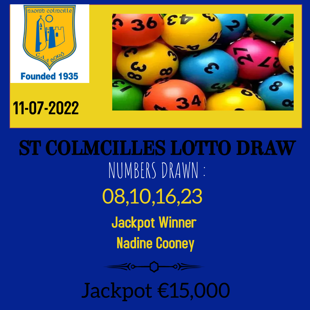 Lottery Results Monday 11th July 2022