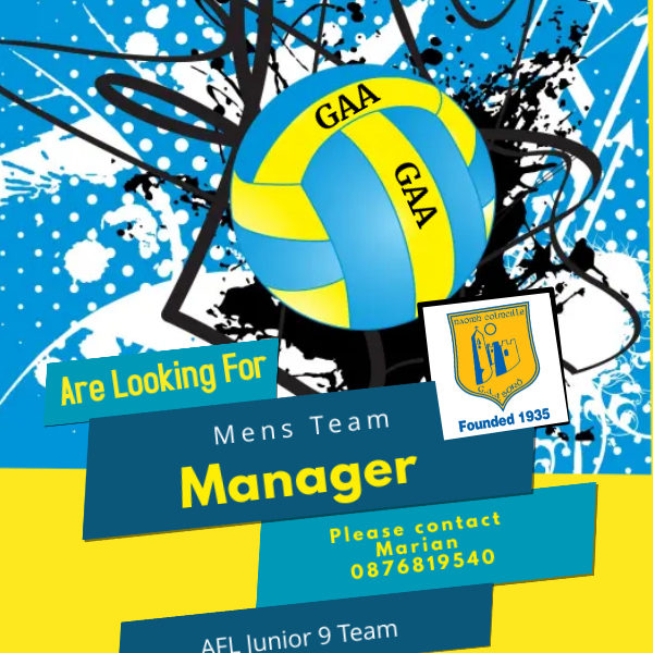 New Team Manager wanted