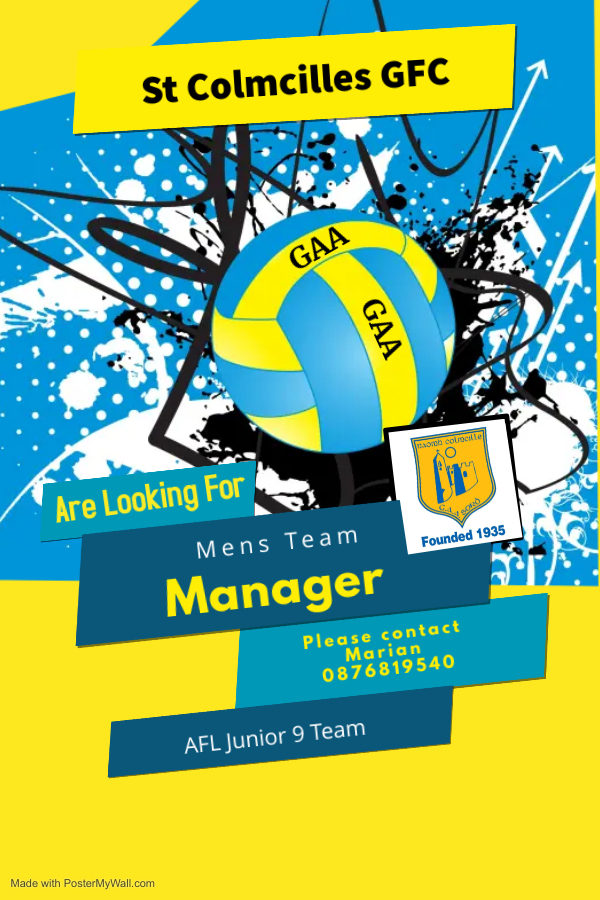 New Team Manager wanted